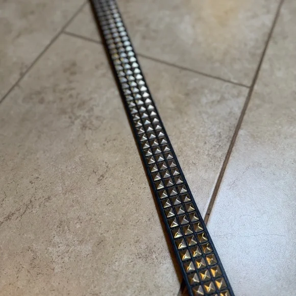 Studded Black Belt - Picture 2 of 5